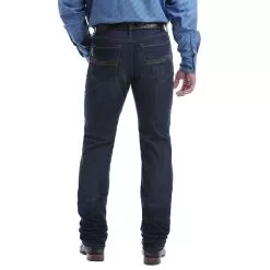 Cinch Mens Jesse Mid Rise Slim Fit Straight Leg Denim Jean