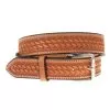 Texas Saddlery Natural Basket Stamp Belt -Western Cowboy Equipment Shop 128681 default l