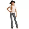 Girls Rock N Roll Girls Dark Striped Trouser -Western Cowboy Equipment Shop 129581 default l