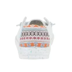 Heydude Kids Hey Dude Wendy White Aztec Casual -Western Cowboy Equipment Shop 130120204 4