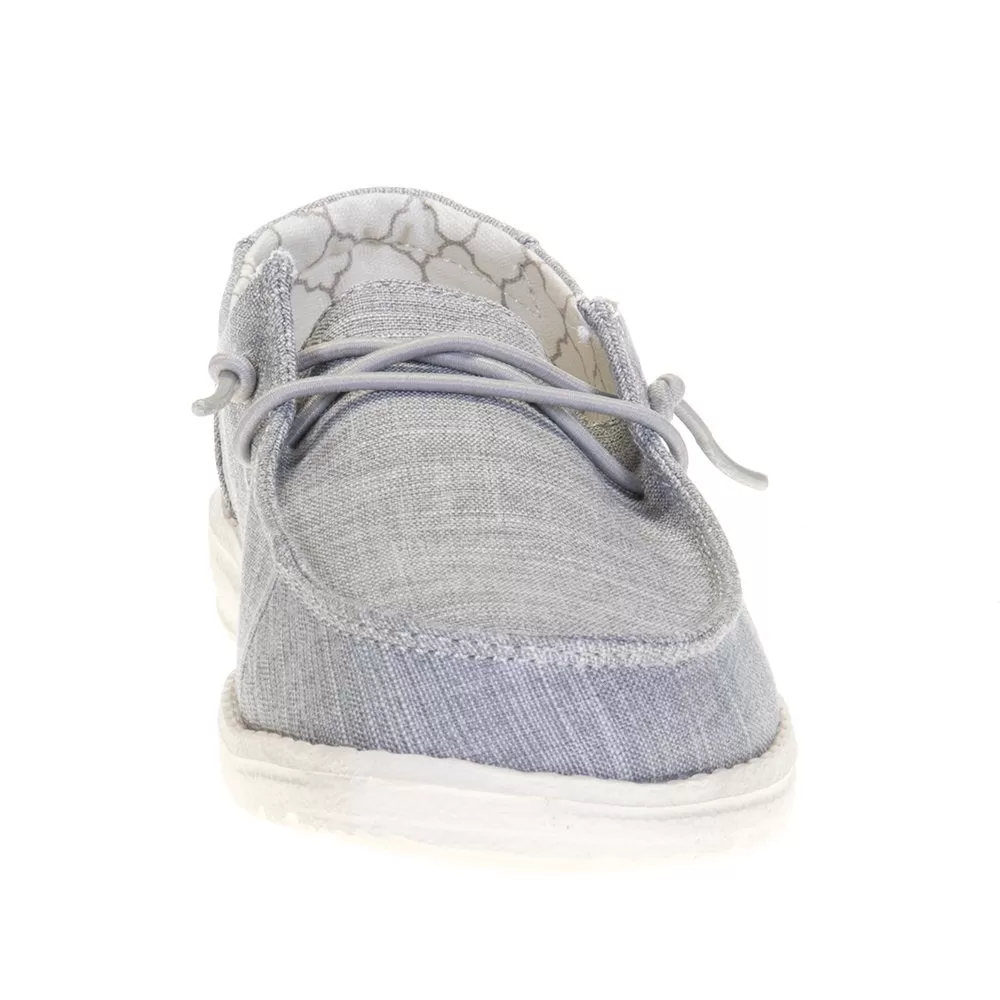 Heydude Youth Hey Dude Wendy Linen Grey Casual 4 Heydude Youth Hey Dude Wendy Linen Grey Casual - Image 2