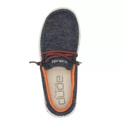 Heydude Youth Hey Dude Ocean Blue Wally Sox Casual Shoe -Western Cowboy Equipment Shop 130132118 4