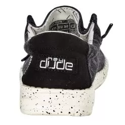 Heydude Youth Hey Dude Black Wally Stretch Casual Shoes -Western Cowboy Equipment Shop 130134891 4