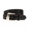 Western Fashion Men's Tooled Black Belt With Red Stitch 2 Western Fashion Men's Tooled Black Belt With Red Stitch -Western Cowboy Equipment Shop 130905 default l