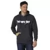 Wrangler Men's Charcoal Logo Hoodie -Western Cowboy Equipment Shop 133636 default l