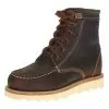 Old West Youth Oiled Brown Lace Up Casual
