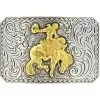 Men's Nocona Bucking Bronc Rectangle Buckle