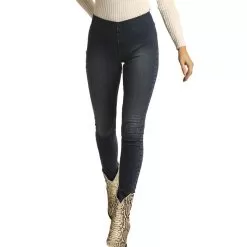 Rock & Roll Denim Skinny Mini High Rise Stretch Pull-On Jeans