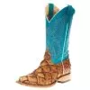 Macie Bean Women's Top Hand Antique Bass Turquoise Top Cowgirl Boots -Western Cowboy Equipment Shop 137427 default l
