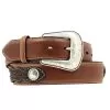 Mens 1 1/2 Distressed Leather Belt -Western Cowboy Equipment Shop 139530 default l
