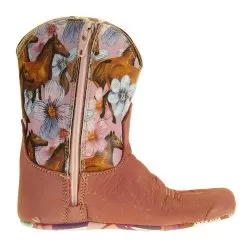 Tin Haul Footwear Infant Cowbaby Lil Chestnut And Daisy Boots -Western Cowboy Equipment Shop 14 016 0007 0104 4