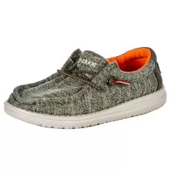 Heydude Youth Hey Dude Sage Wally Stretch Casual Shoes