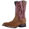 Roper Exclusive Kids Suede Vamp Red Shaft Cowboy Boot -Western Cowboy Equipment Shop 140729 default l