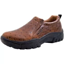 Roper Classic Vintage Ostrich Print Slip On