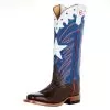Anderson Bean Kids Roscoe Tan Blue Harbon Cowboy Boot -Western Cowboy Equipment Shop 141624 default l
