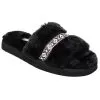 Minnetonka Women's Minnetonka London Black Slipper
