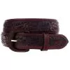 Vogt Silversmiths Saddle Brown Floral Belt -Western Cowboy Equipment Shop 143254 default l