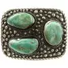 Paige Wallace Women's Turquoise Three Stone Buckle 2 Paige Wallace Women's Turquoise Three Stone Buckle -Western Cowboy Equipment Shop 144454 337952