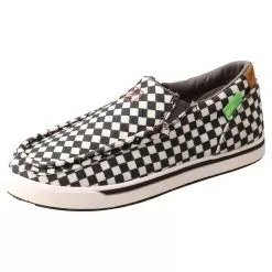 Twisted X Kids Checker Slip-On Kicks Casual Shoes