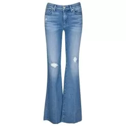 7 For All Mankind Women's Dojo Trouser With Cut Hem