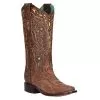 Corral Women`s Brown Inlay Embroidered Cowgirl Boot 1 Corral Women`s Brown Inlay Embroidered Cowgirl Boot -Western Cowboy Equipment Shop 145815 default l