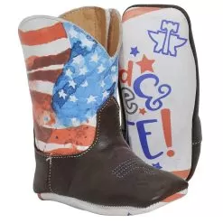Tin Haul Footwear Infant American Mini Cowboy Boots