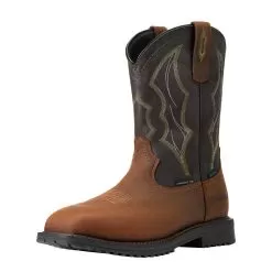 Ariat Men Brown Rigtek WP Comp Toe Work Boot