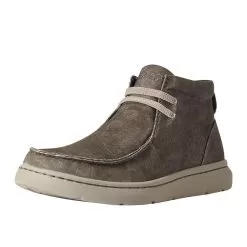 Ariat Men's Ariat Hilo Mid Stretch Charcoal Canvas Shoe