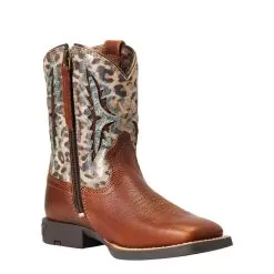 Ariat Children's VentTek Metallic Leopard Boot