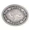 Men's Nocona Silver Longhorn Buckle -Western Cowboy Equipment Shop 146962 default l