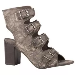 Roper Women's Milo Black Vintage Leather Sandal