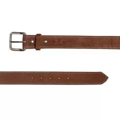 Texas Saddlery Brown Rough Out Belt