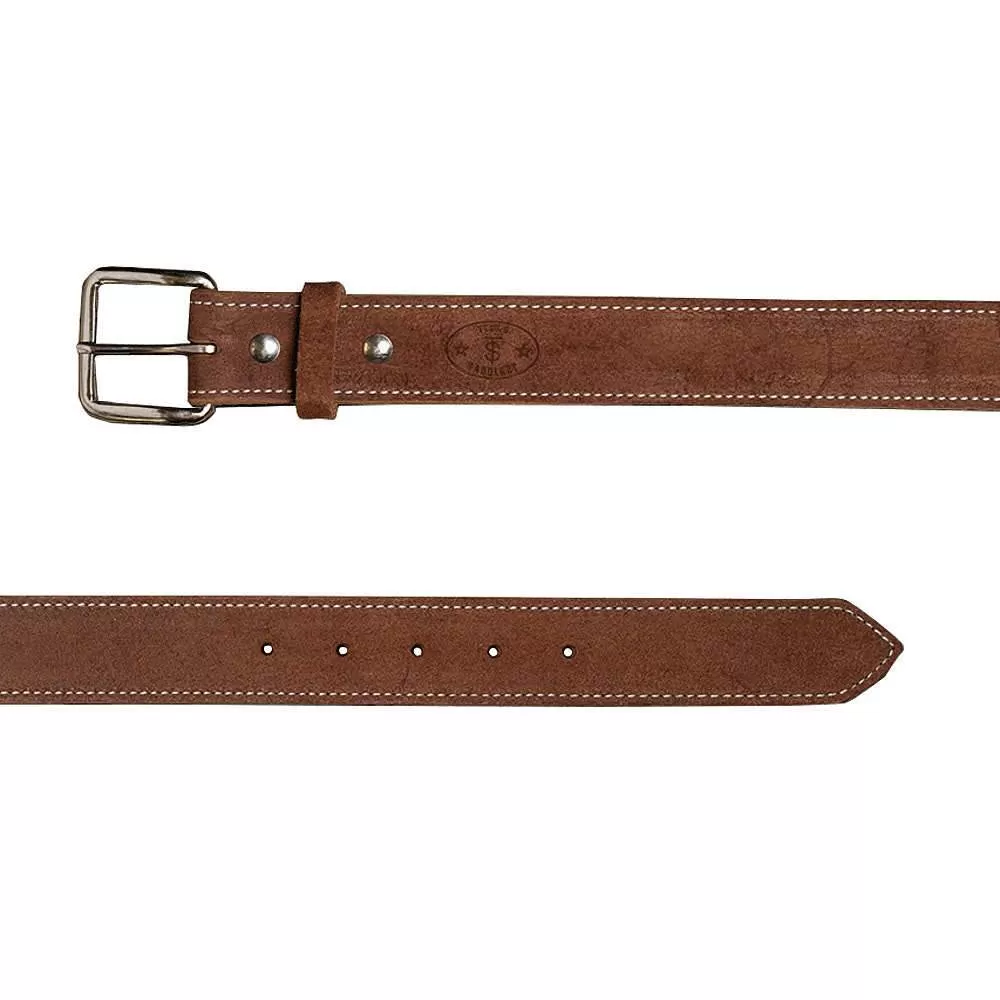 Texas Saddlery Brown Rough Out Belt 3 Texas Saddlery Brown Rough Out Belt