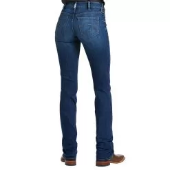 Ariat Women's R.E.A.L. Mid Rise Candace Straight Jean