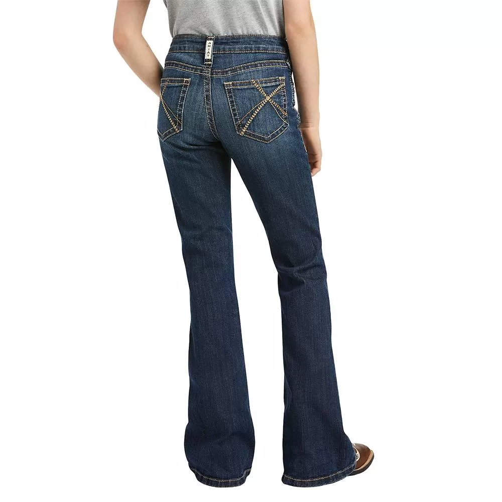 Ariat Girl's R.E.A.L. Vicky Flare Jean 3 Ariat Girl's R.E.A.L. Vicky Flare Jean