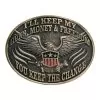 And West I'll Keep My Guns, Money & Freedom Buckle -Western Cowboy Equipment Shop 149017 default l
