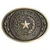 And West The State Of Texas Seal Buckle