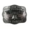 And West 240 Years Of Freedom Buckle