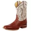 Justin Boots Men's Justin NRS Exclusive Vintage Almond Brown Smooth Ostrich Cowboy Boot -Western Cowboy Equipment Shop 149175 default l