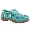 Roper Kids Chillin Turquoise Cactus Casual Shoe