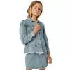 Hayden Girl's Peplum Ruffle Denim Jacket -Western Cowboy Equipment Shop 150267 default l