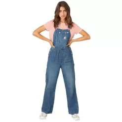 Wrangler Modern Women'sCasey Jones Straight Leg Bib Overalls