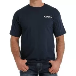 Cinch Men's On The Road Navy T-Shirt