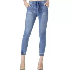 Risen Jeans Women's Mid-Rise Jogger Skinny Jean
