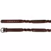 Women's Catchfly Braided Leather Belt With Floral Pattern -Western Cowboy Equipment Shop 152053 default l