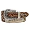 Women's Nocona Leopard Pring Hair On Belt -Western Cowboy Equipment Shop 152099 default l