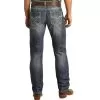 Rock N Roll Cowboy Men's Stackable Dark Wash Jean