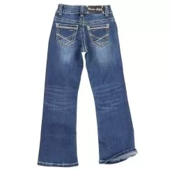 Cowboy Legend Girl's Rodeo Girl Medium Wash Jeans