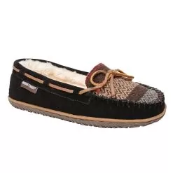 Minnetonka Women's Tilia Black Multi Slipper