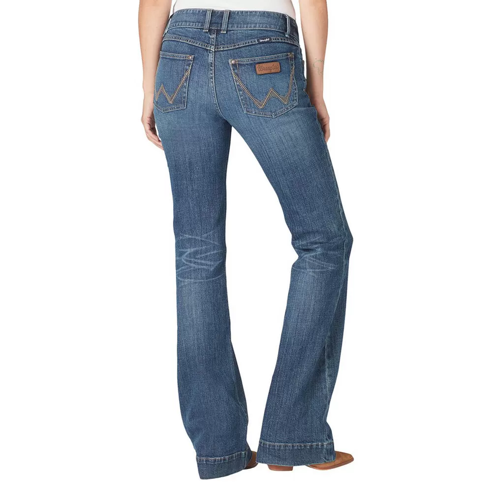 Wrangler Women's Retro Mae Trouser Jean 3 Wrangler Women's Retro Mae Trouser Jean